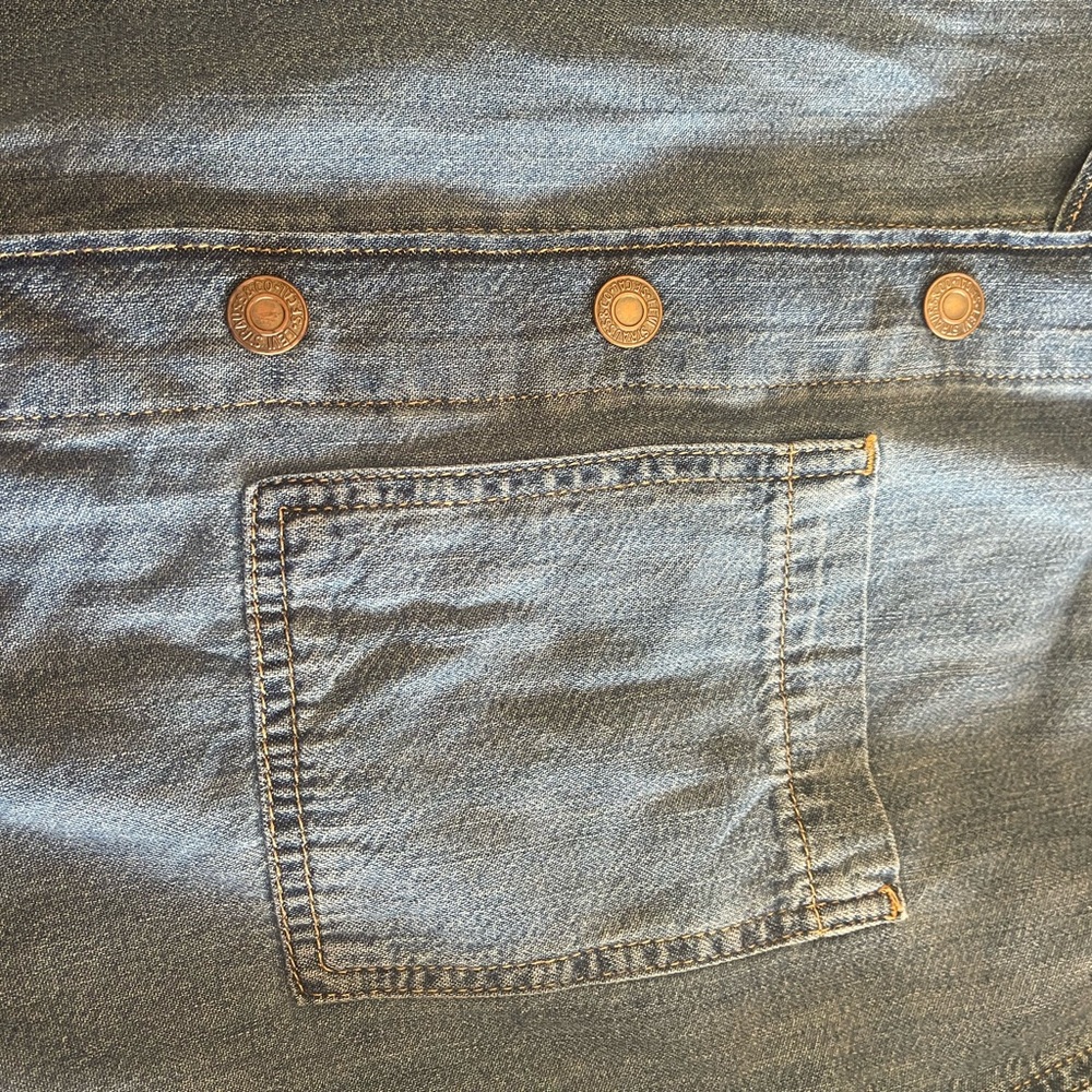 LEVIS , Stylish Blue Denim Jumpsuit - Picture 14 of 14